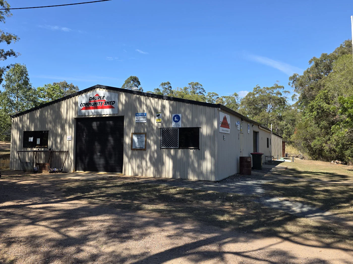 Bauple Community Shed and Australian Men’s Shed building